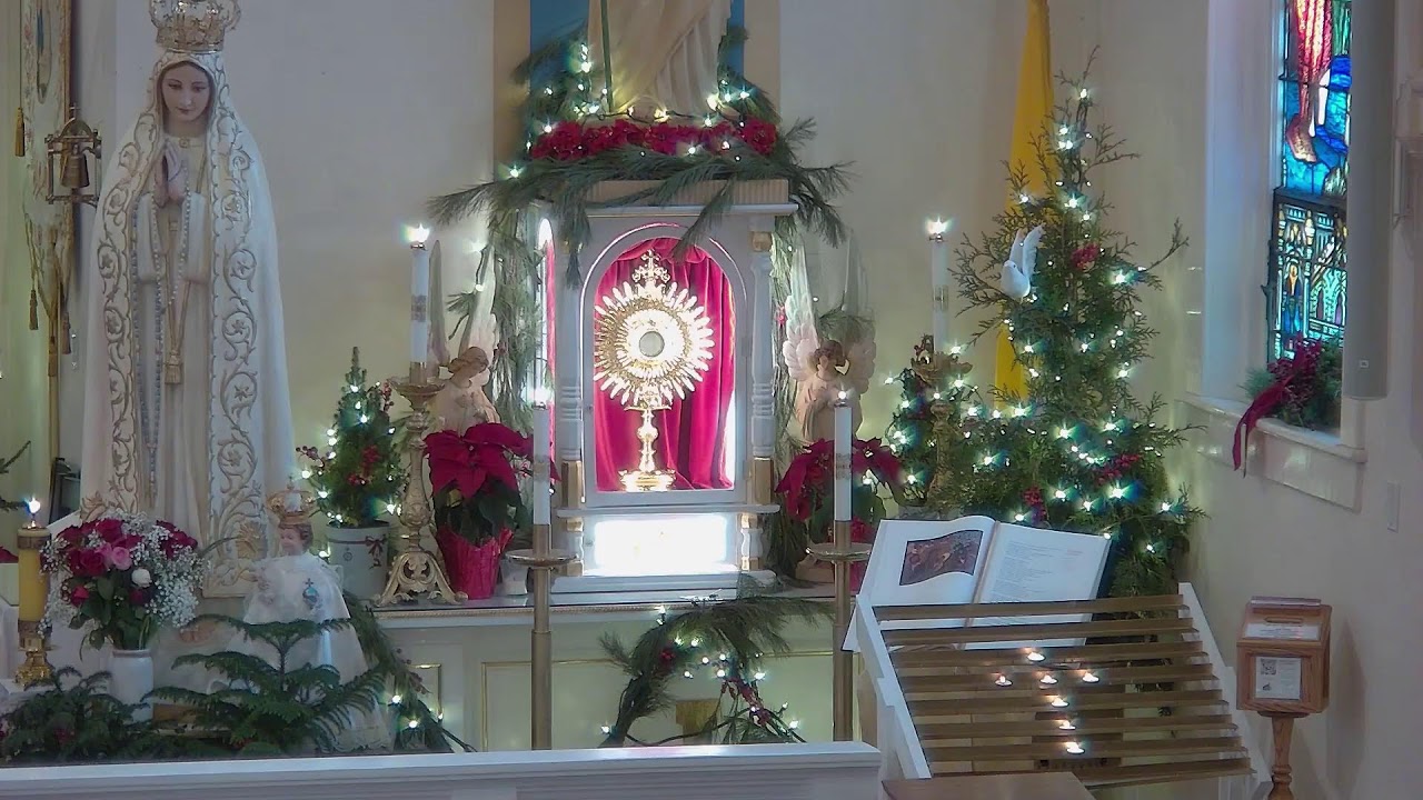 Adoration of the Blessed Sacrament and Holy Mass, Friday after Epiphany, January 10, 2025