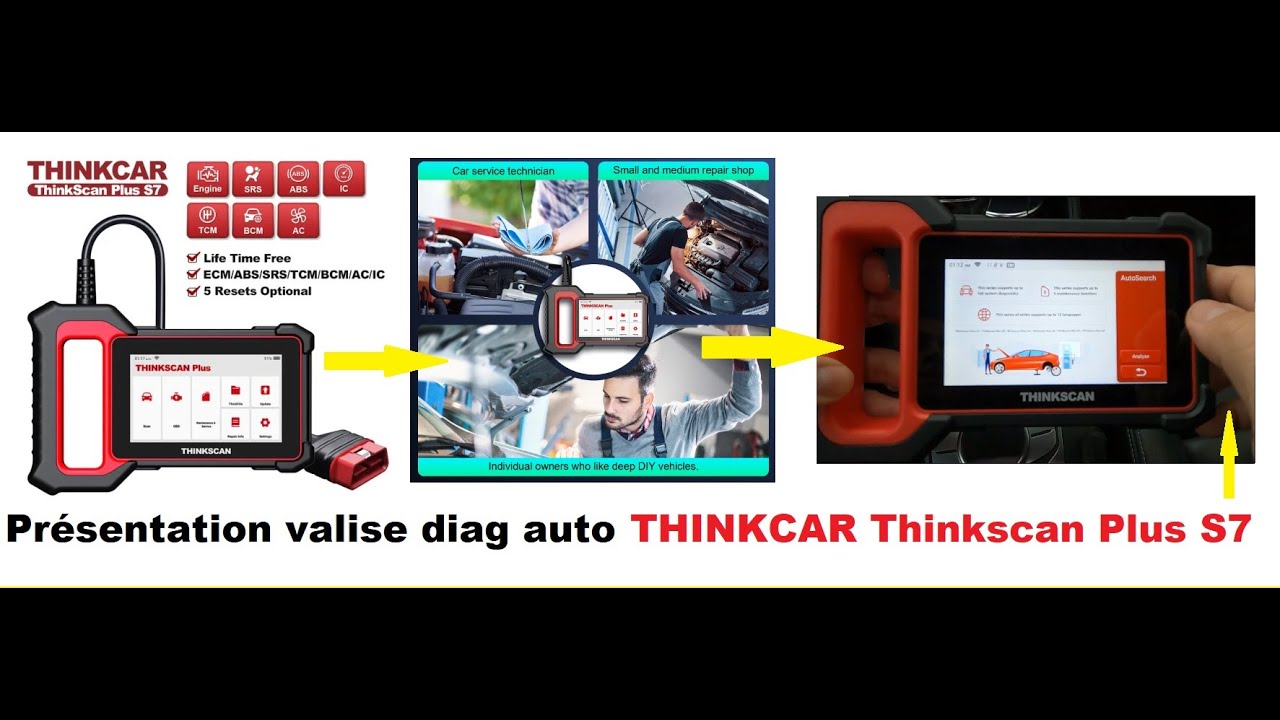 Презентация чехла для автодиагностики THINKCAR Thinkscan Plus S7