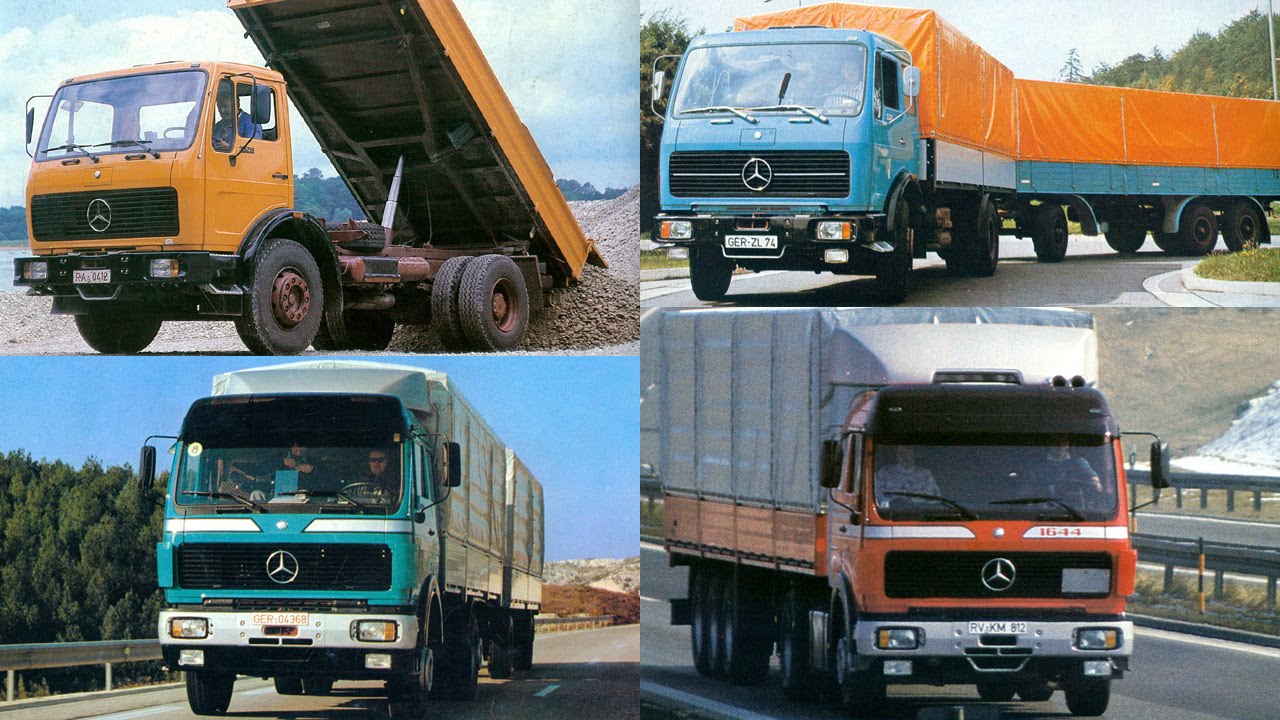 Mercedes NG - picture from old magazines '80s
