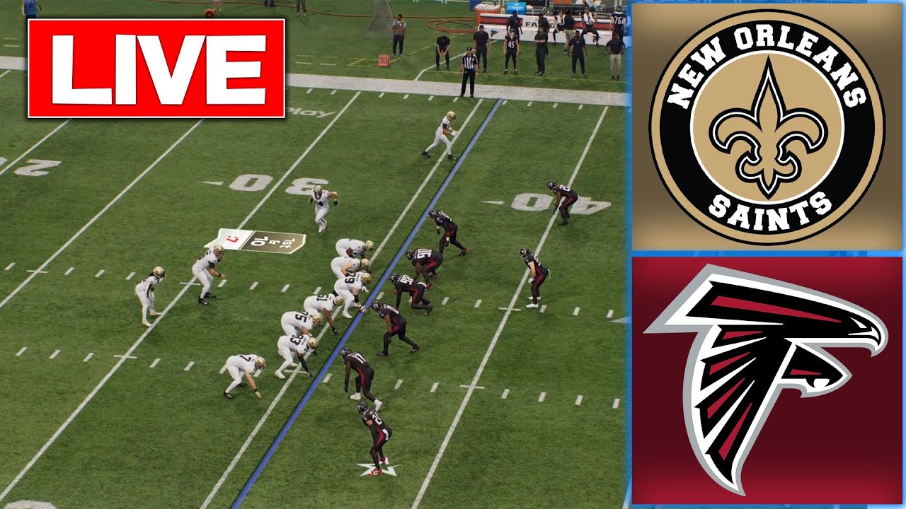 🔴 LIVE🔴Atlanta Falcons vs New Orleans Saints/ Week 18 / Madden NFL 26