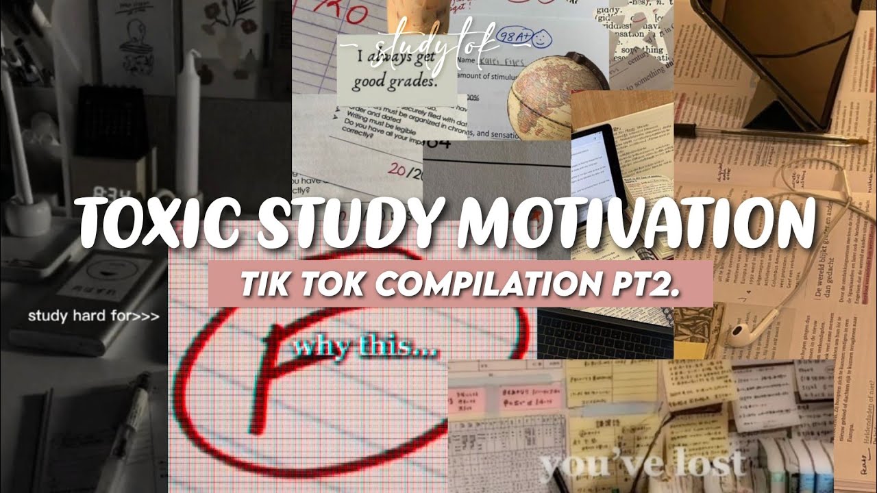 TOXIC STUDY MOTIVATION | Study Compilation #2 | #studymotivation #toxicmotivation #studytok