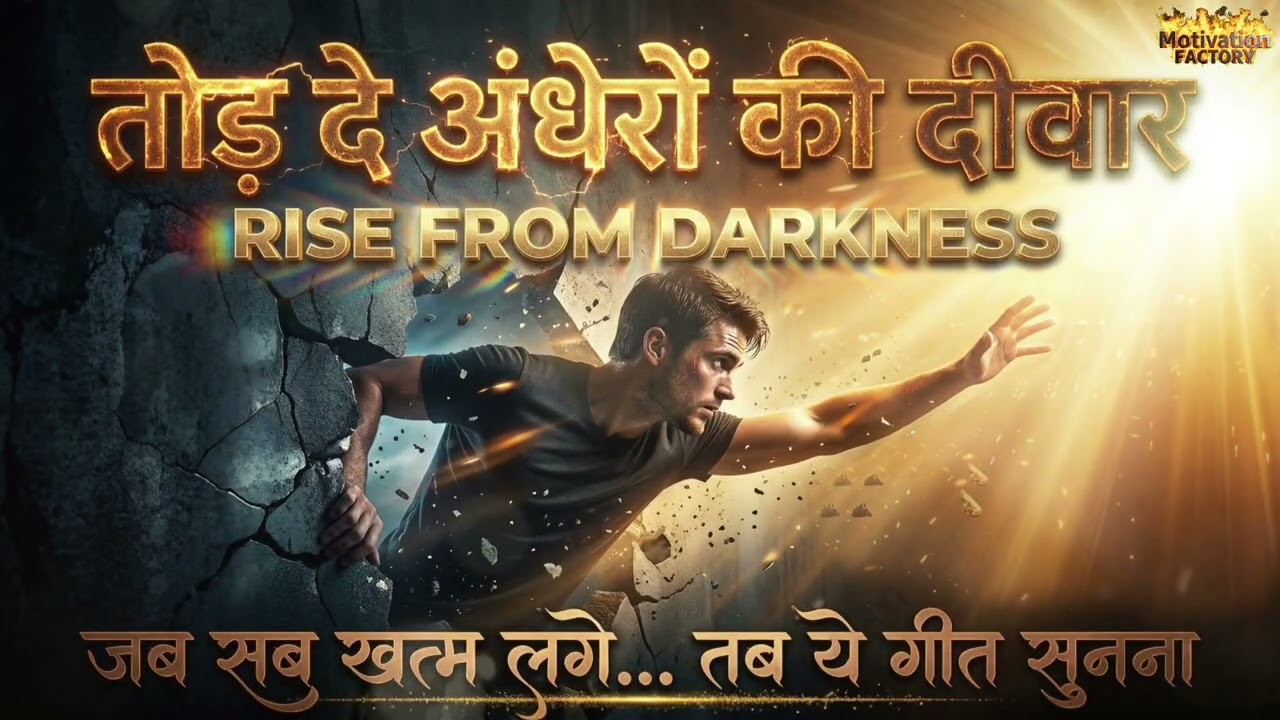 तोड़ दे अंधेरों की दीवार 🔥 | Powerful Motivational Song | Rise Again | Hindi Motivation 2026