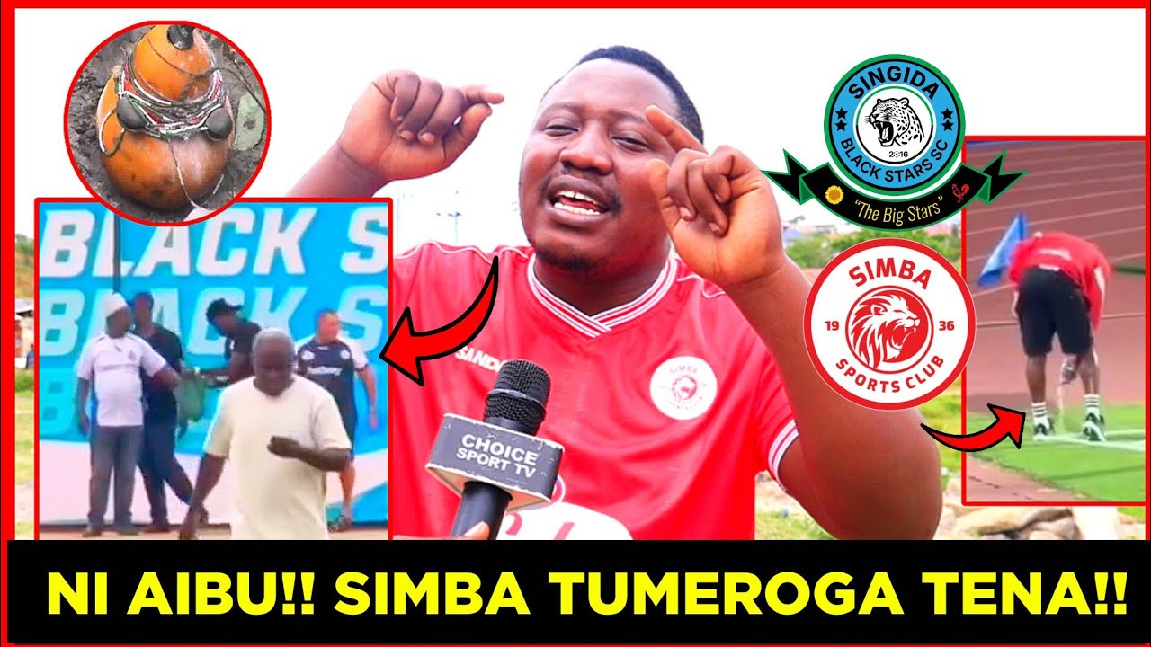 🔴MCHOME MAPOVU ACHAFUKWA, SIMBA KUROGA MECHI YA SINGIDA 