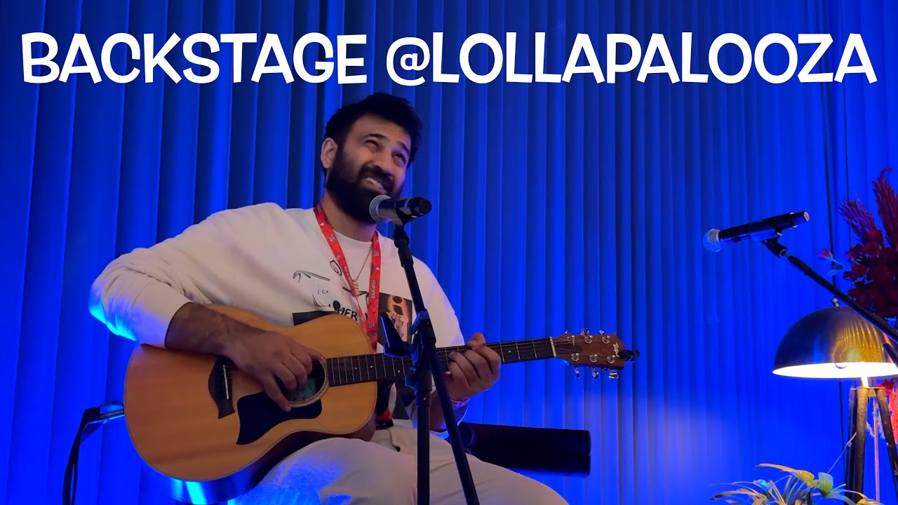 I PERFORMED BACKSTAGE @ LOLLAPALOOZA 💥 - S3E25