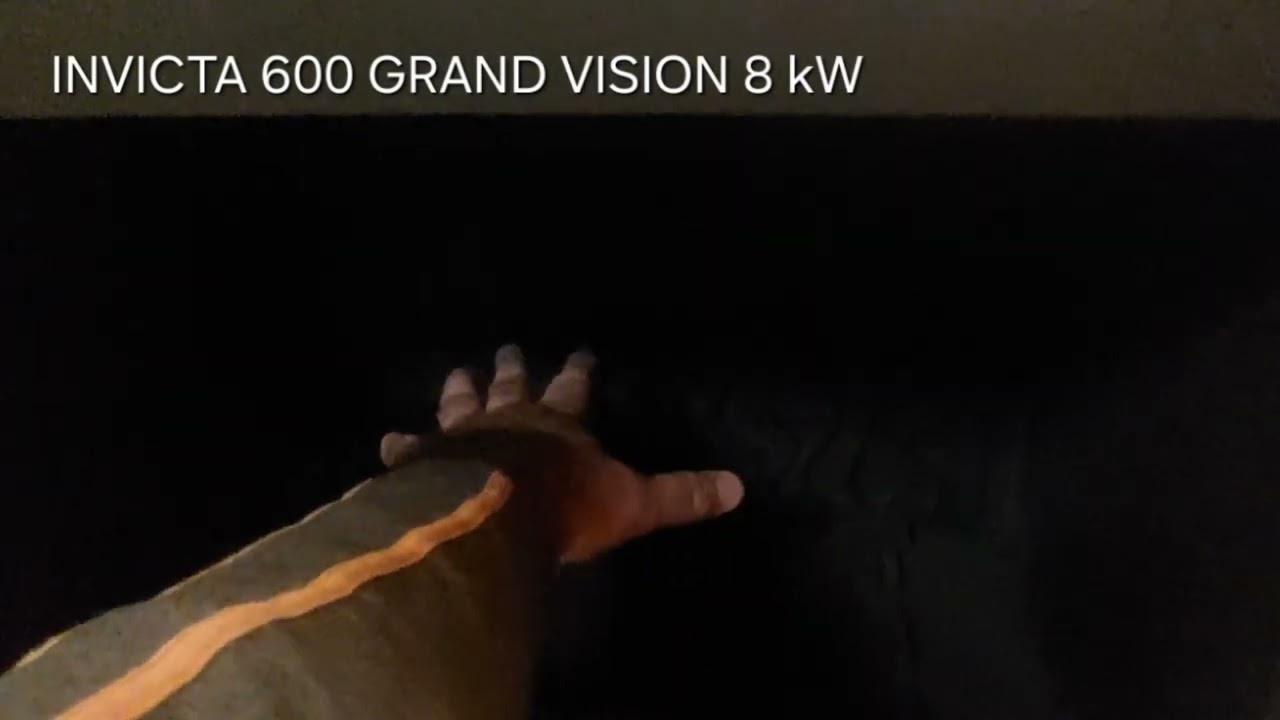 INVICTA 600 GRAND VISION 8 kW κασέτα τζακιού με βεντιλατερ 70-80τμ κάλυψη χώρου 