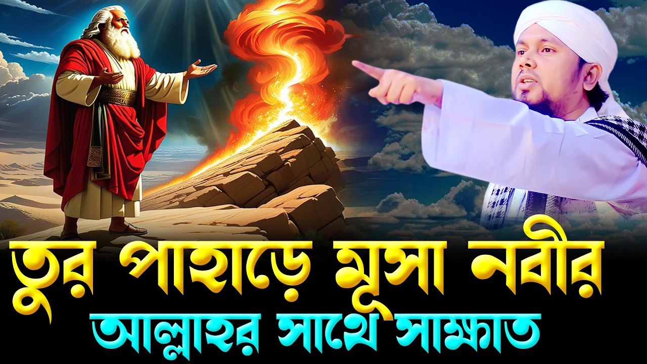 তুর পাহাড়ে মূসা নবী। হাফেজ আবু হানিফ আনোয়ারী । Abu hanif anwari waz । rs bd media