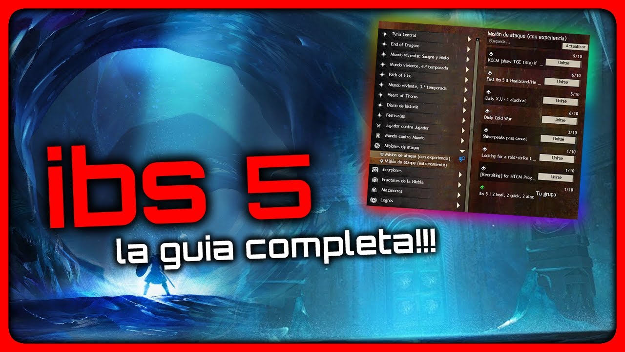 Misiones de ataque de Sangre y Hielo, la guía completa (ibs, ibs 5, strikes) | Guild Wars 2