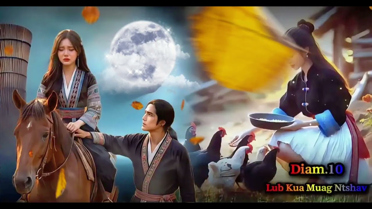 Dab neeg lub kua muag ntshav (Diam.10) kev hlub tu siab