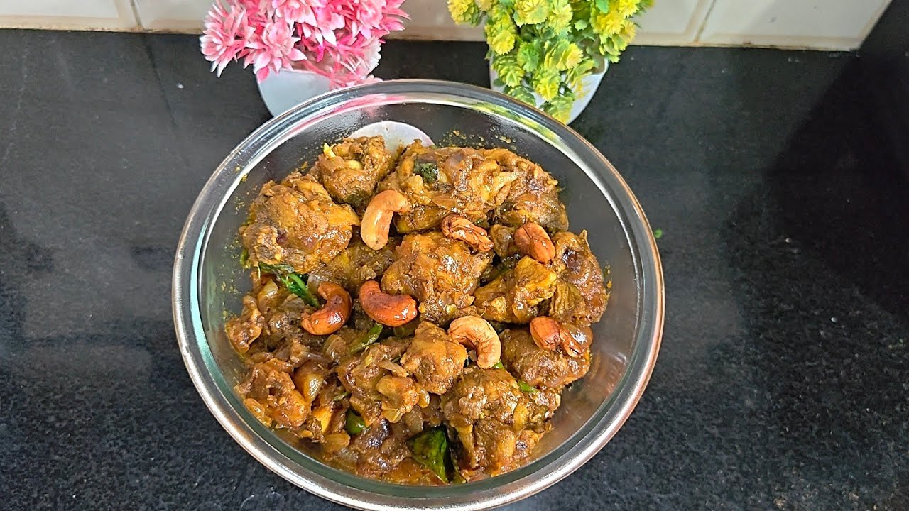 Andhra Style Chicken Gravy Fry Recipe | Spicy & Thick Chicken Curry at Home 🍗🔥