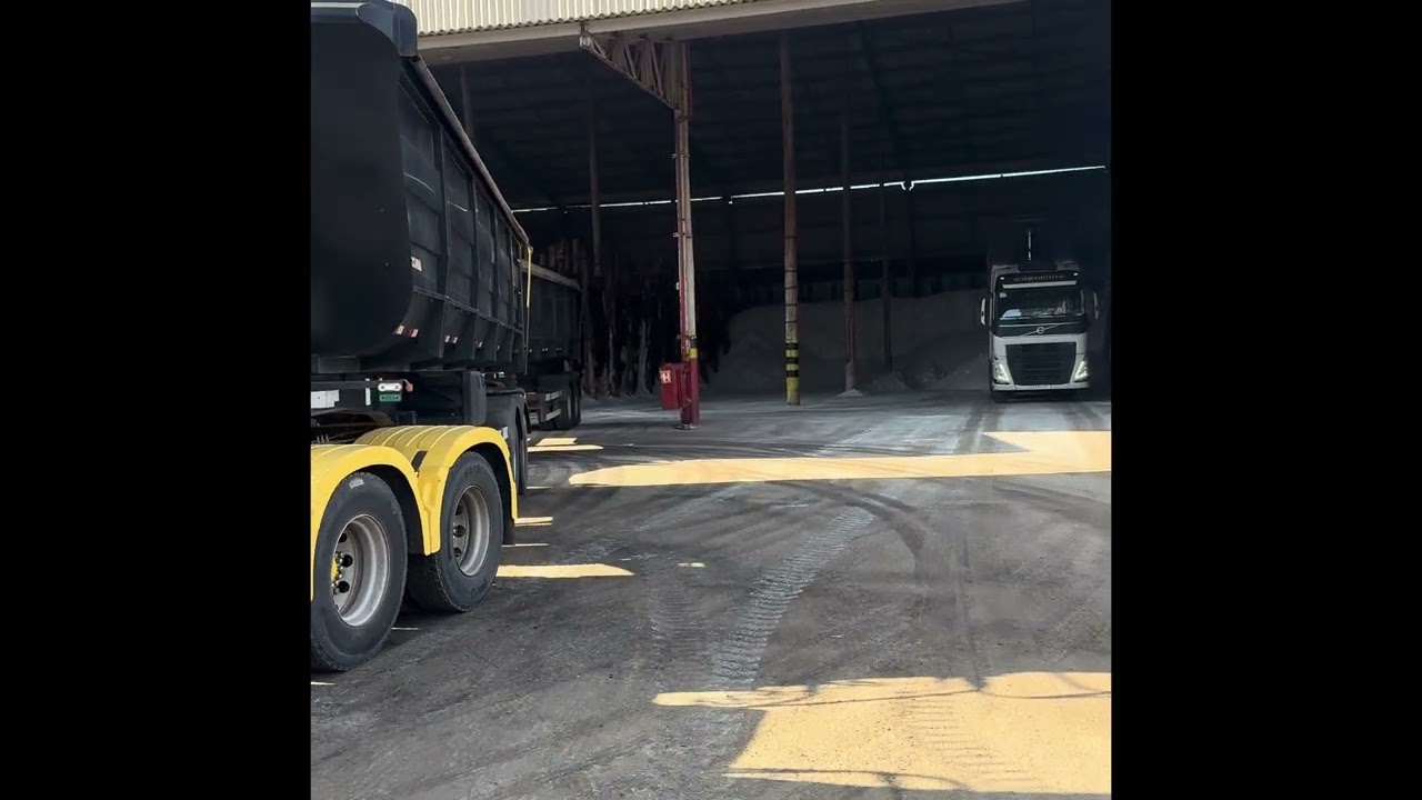 Instrução na manobra do rodotrem !