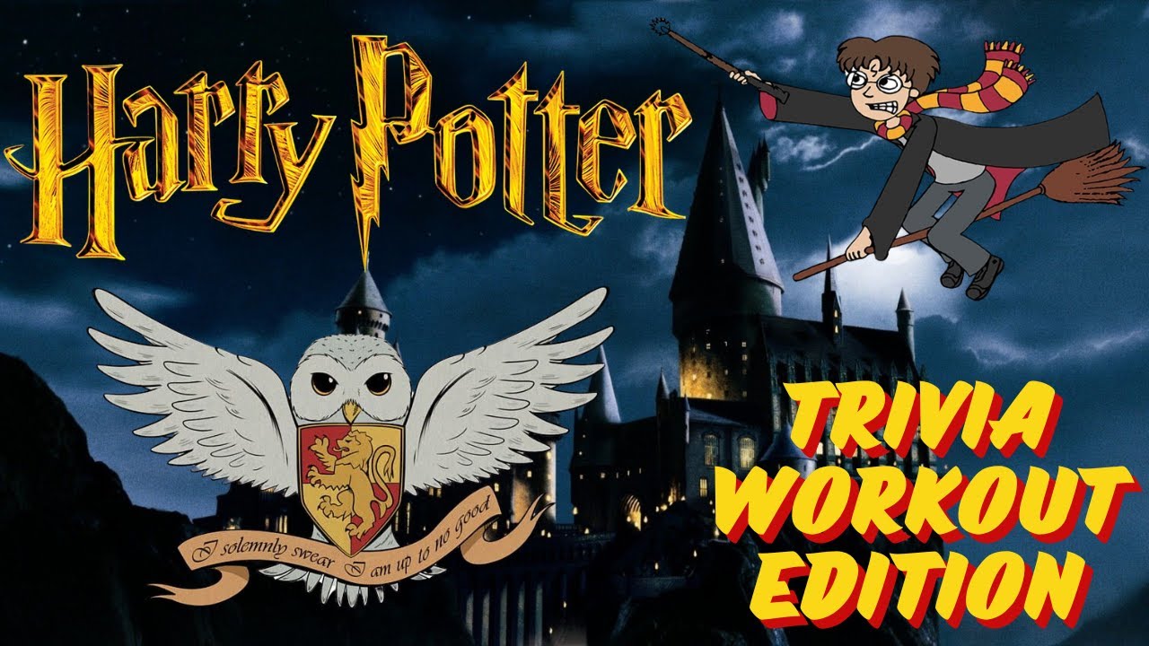 Harry Potter Trivia Workout Edition| Harry Potter Workout Edition| Harry Potter Brain Break
