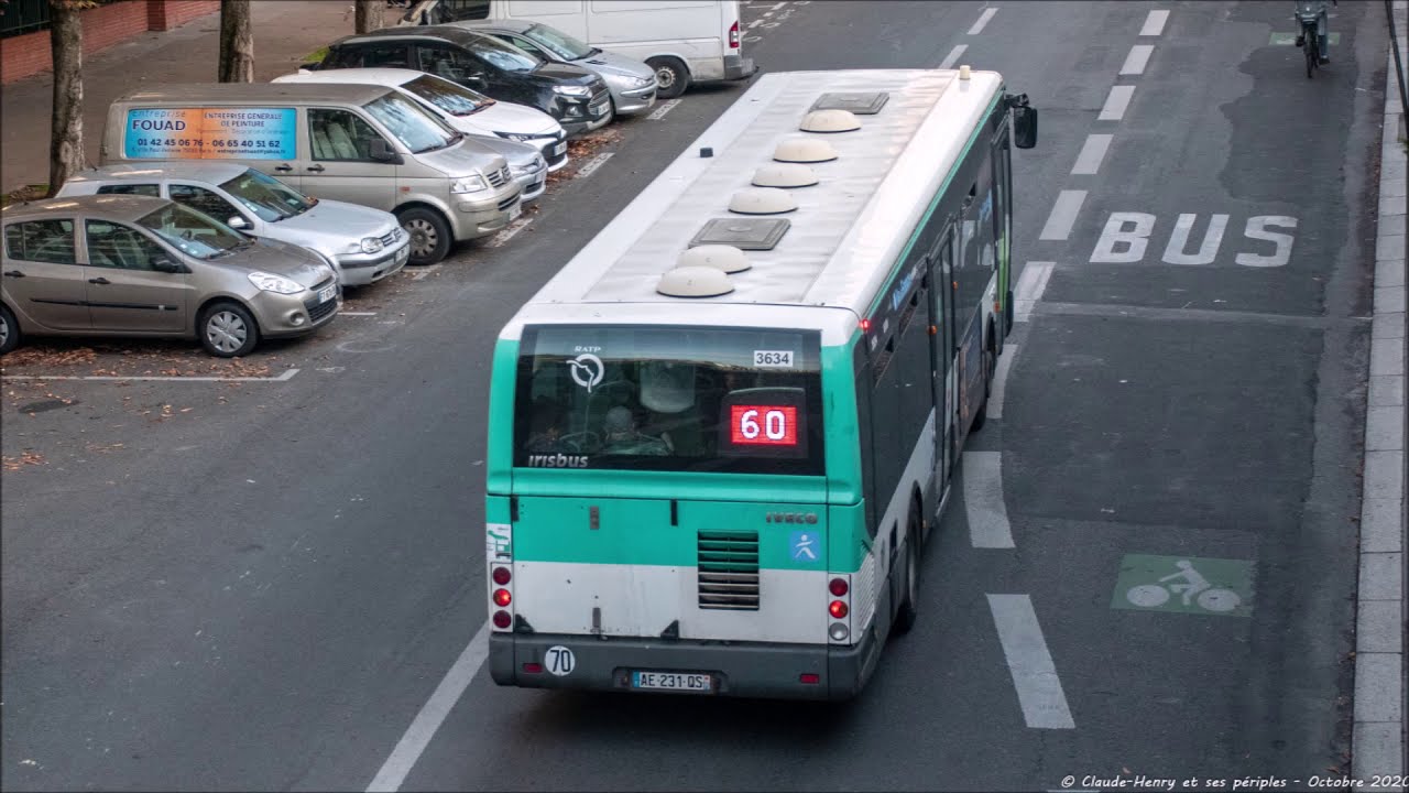 Les affectations insolites du réseau Bus de la RATP - Octobre 2020
