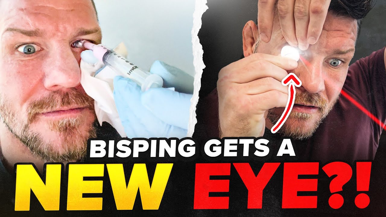 'BISPING GETS NEW EYE!?' | Story of a ONE EYE UFC FIGHTER 👁️