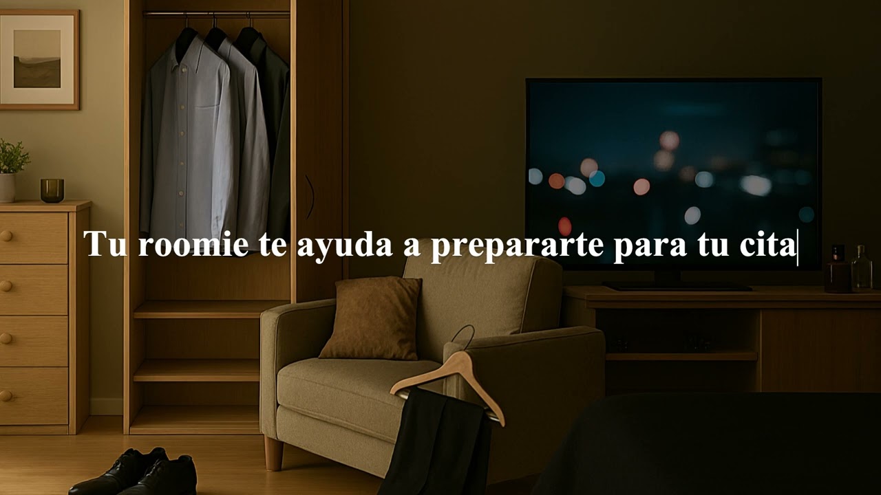 Tu roomie te ayuda a prepararte para tu cita | ASMR Roleplay