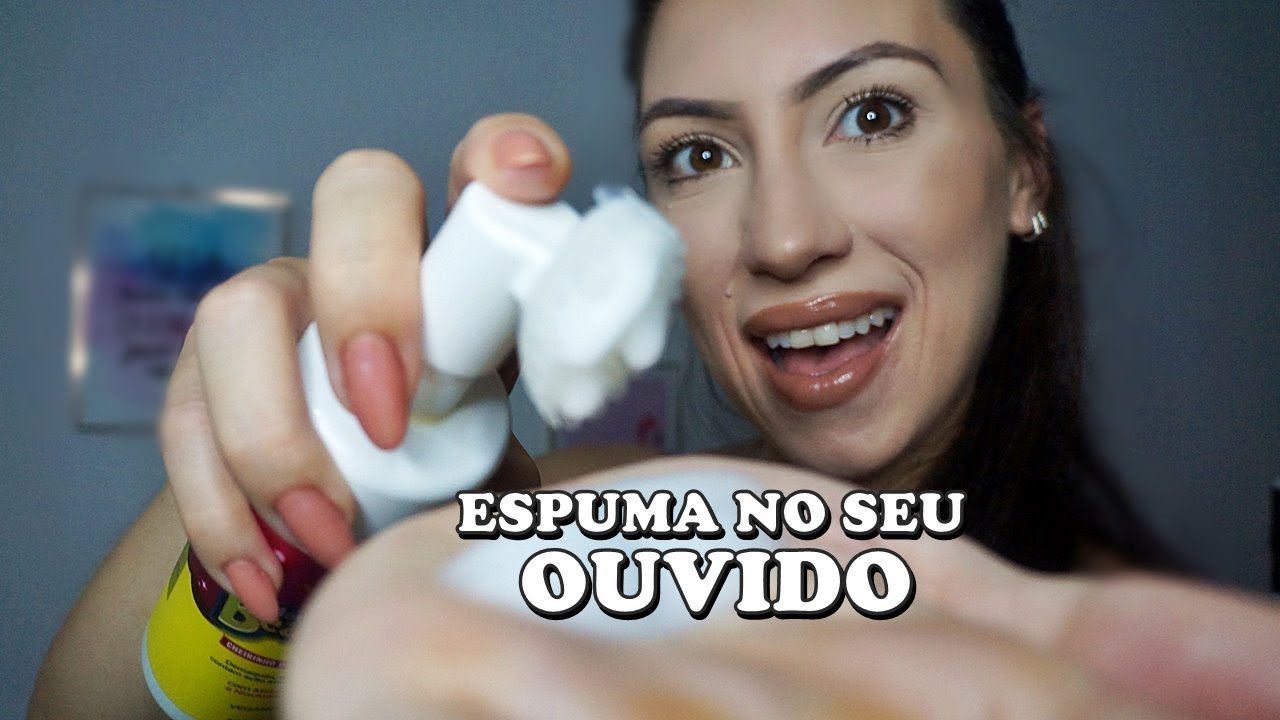 ASMR DURMA AGORA COMO UM BEBÊ (sons arrepiantes de espuma e hand movements)