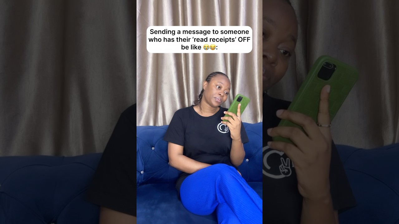 Sending a message to someone who has their &lsquo;read receipts&rsquo; OFF be like 😭🤣 #shorts
