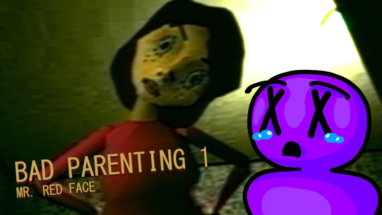 NAJSMUTNIEJSZA GRA W JAKĄ GRAŁEM | Bad Parenting 1: Mr. Red Face