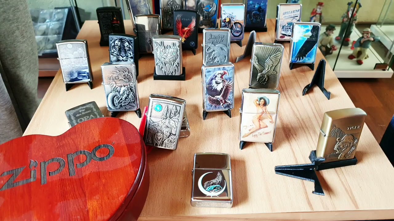 Zippo Sammlung vom Schwiegervater in Spe + Zippo Clones / Benzinfeuerzeuge