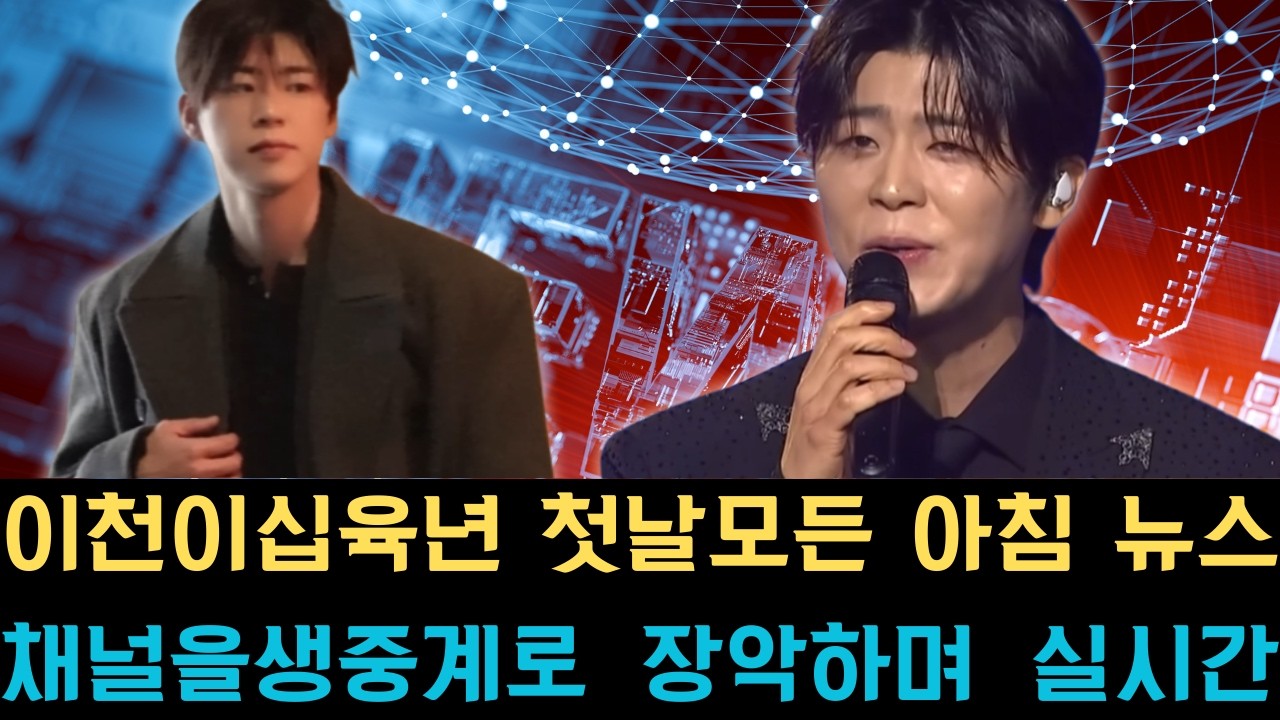 이천이십육년 첫날 모든 아침 뉴스 채널을 생중계로 장악하며 실시간 검색어 일위를 차지한 트로트 황태자 박지현의 환상적인 무대가 온 나라를 열광의 도가니로 몰아넣었습니다.