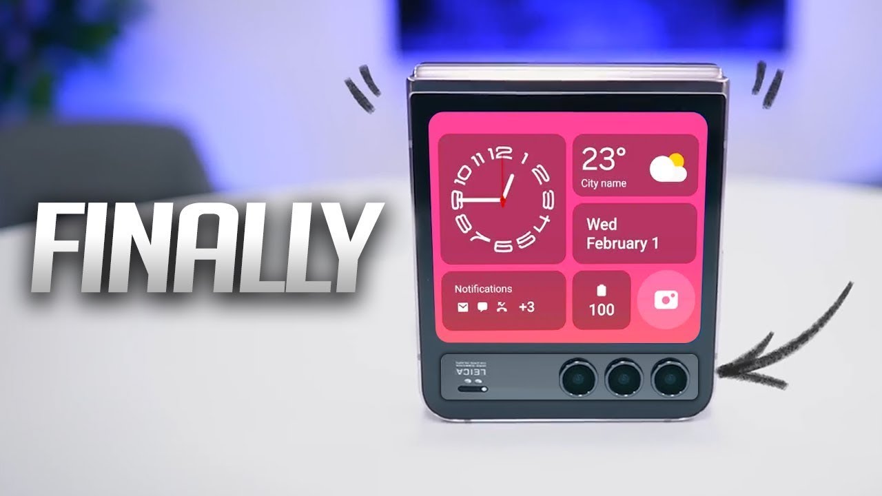 Xiaomi Mix Flip - Ultimate Rival to Galaxy Z Flip 5  By: @TechticsDaily