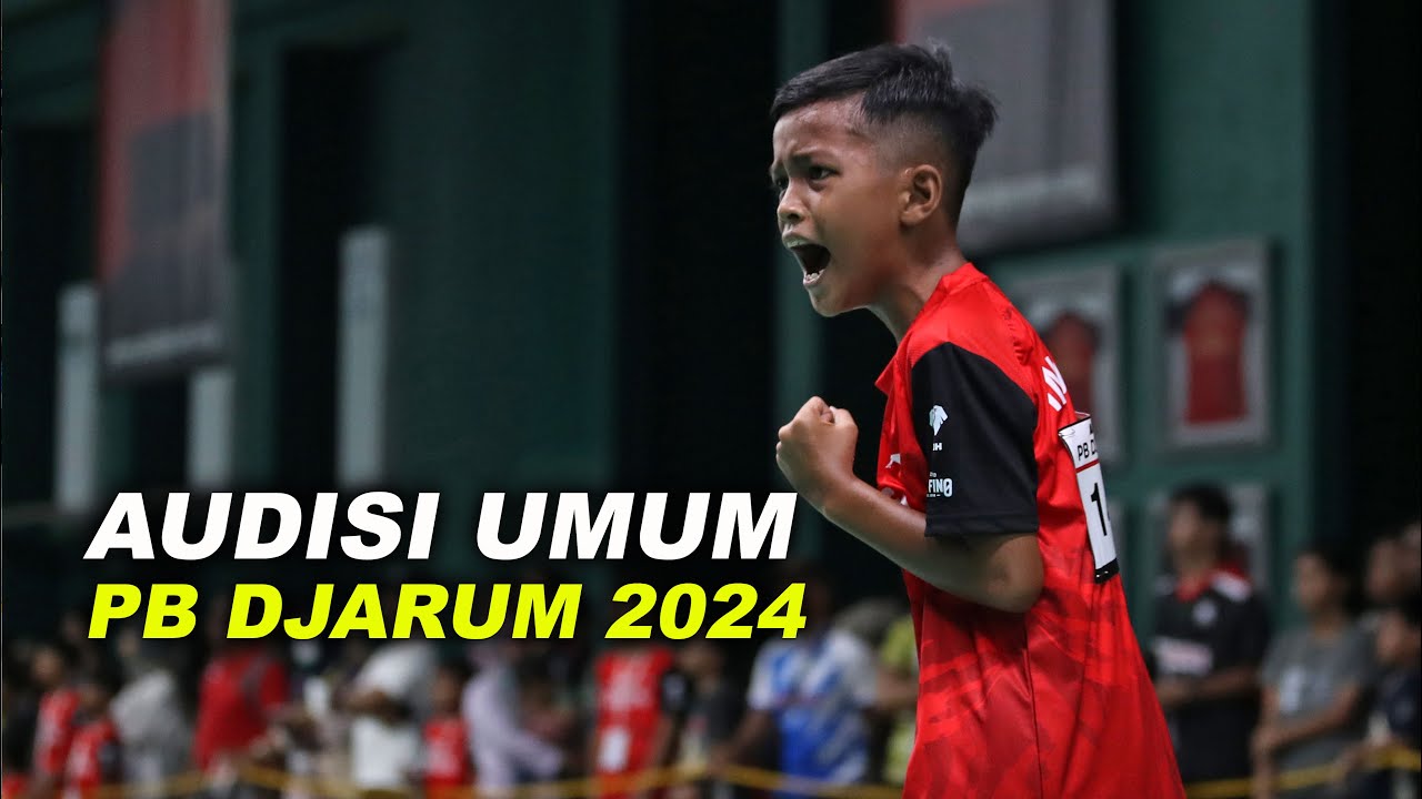 SUASANA AUDISI UMUM BULU TANGKIS PB DJARUM 2024