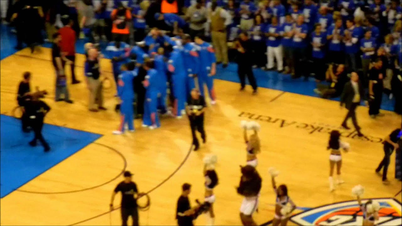2012 NBA Finals Game 1 Intro, Tipoff and Win