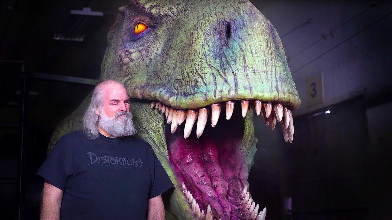 T-REX Dinosaur Animatronic Giant Head! Perfect for Jurassic Park