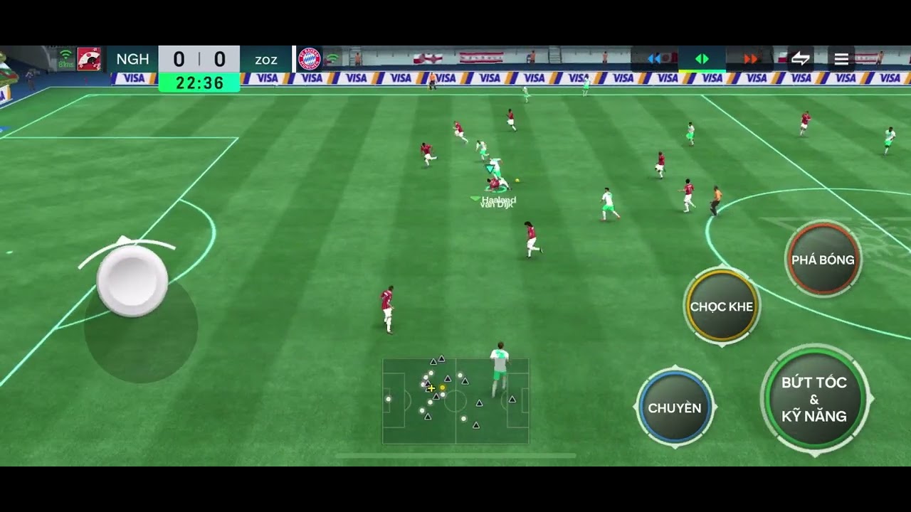 Video Fc mobile đầu tiên của tôi nhé anh em,nhưng thua cay vl