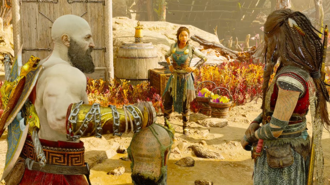 Kratos, Freya, Mimir Being Typical Parents - God of War Ragnarok