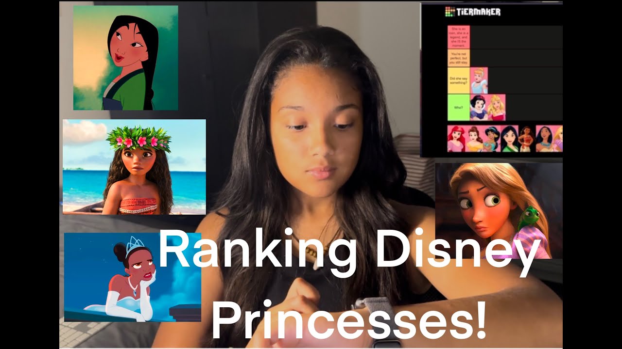 My Ranking of Disney Princesses!