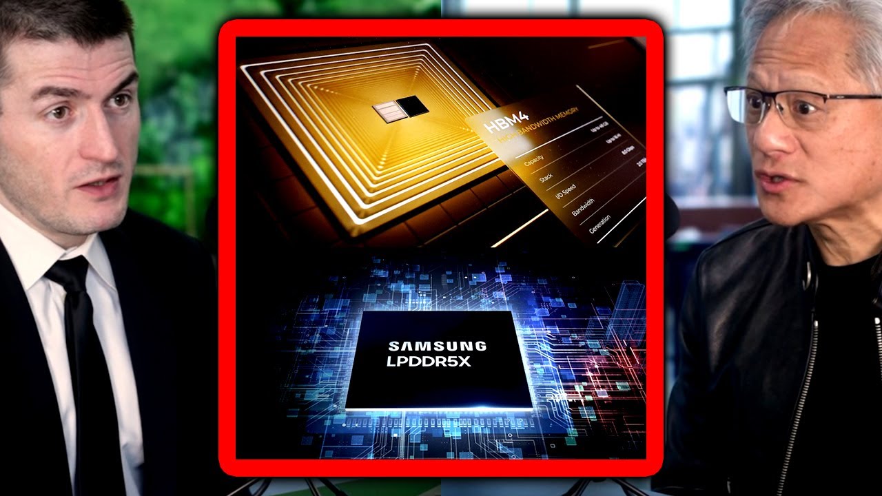 Dyrektor generalny firmy NVIDIA wyjaśnia zapotrzebowanie na pamięć: HBM4 i LPDDR5X | Jensen Huang...