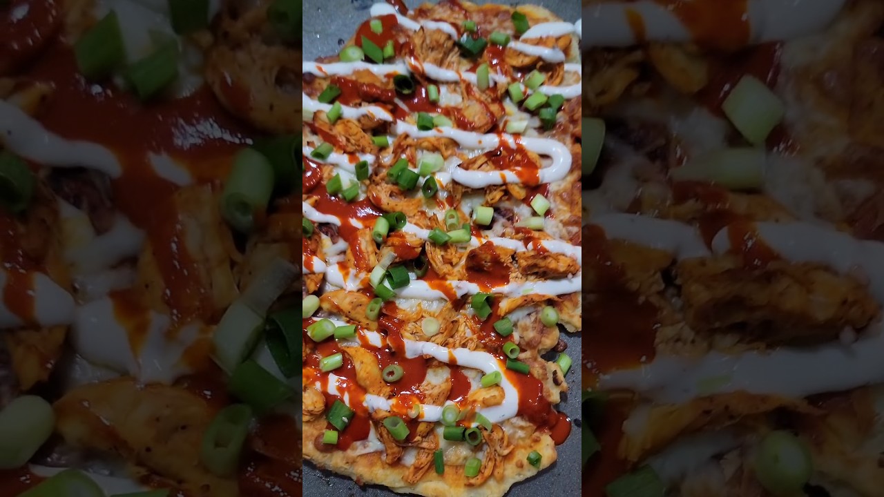 Buffalo Chicken Flatbread