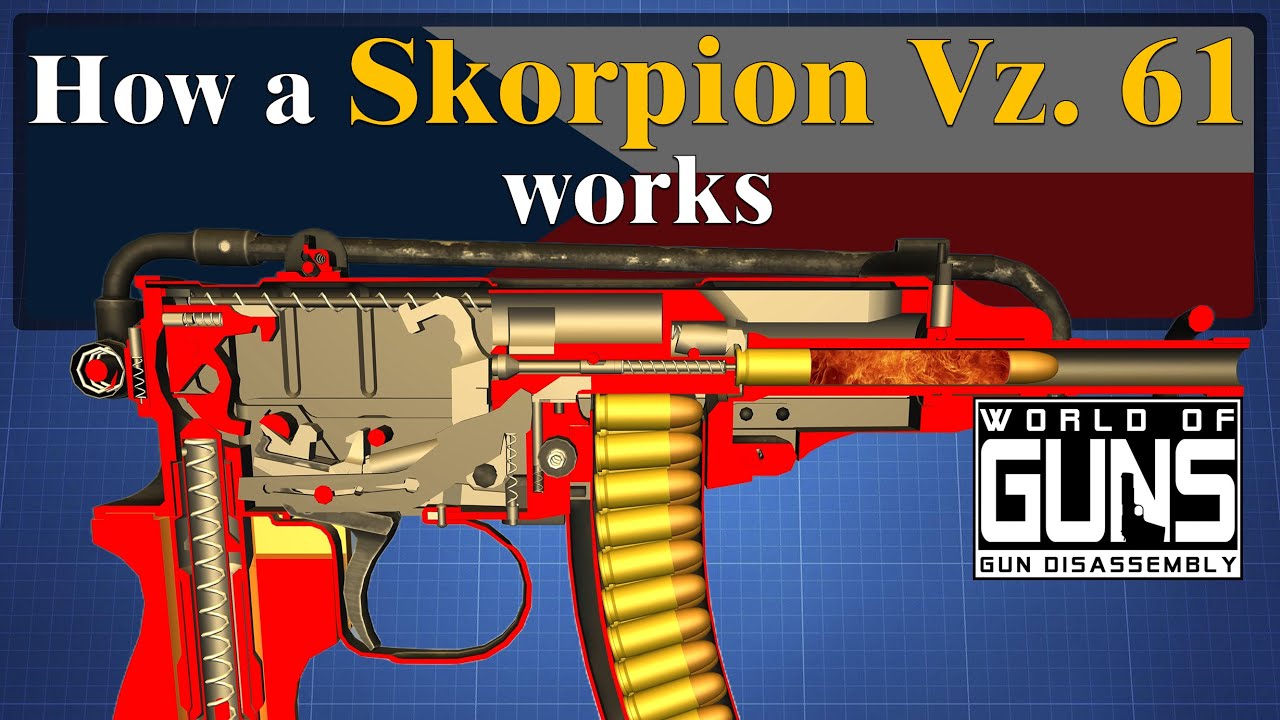 How a Skorpion Vz. 61 works | World of Guns