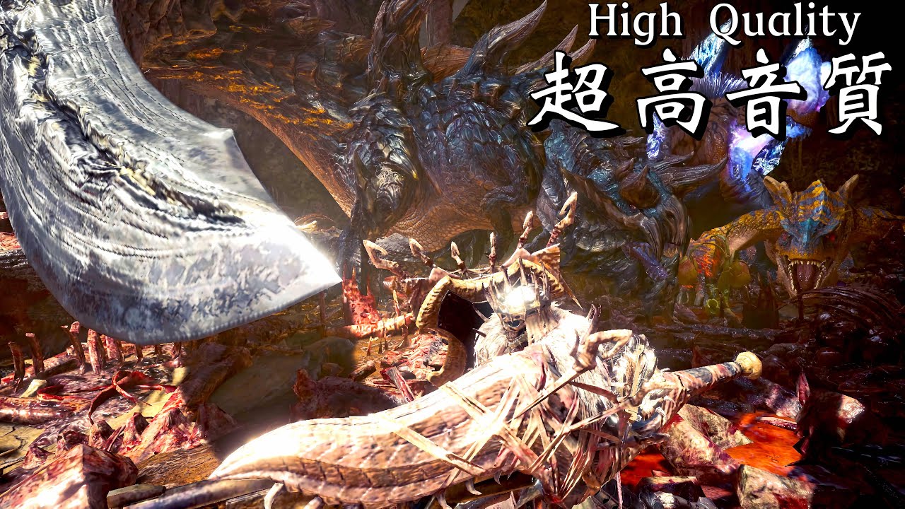【MHW】超高音質BGM  瘴気の谷 戦闘BGM 