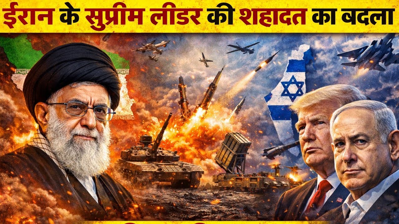 ईरान ll इजरायल ll अमेरिका ll मध्य पूर्व ll 