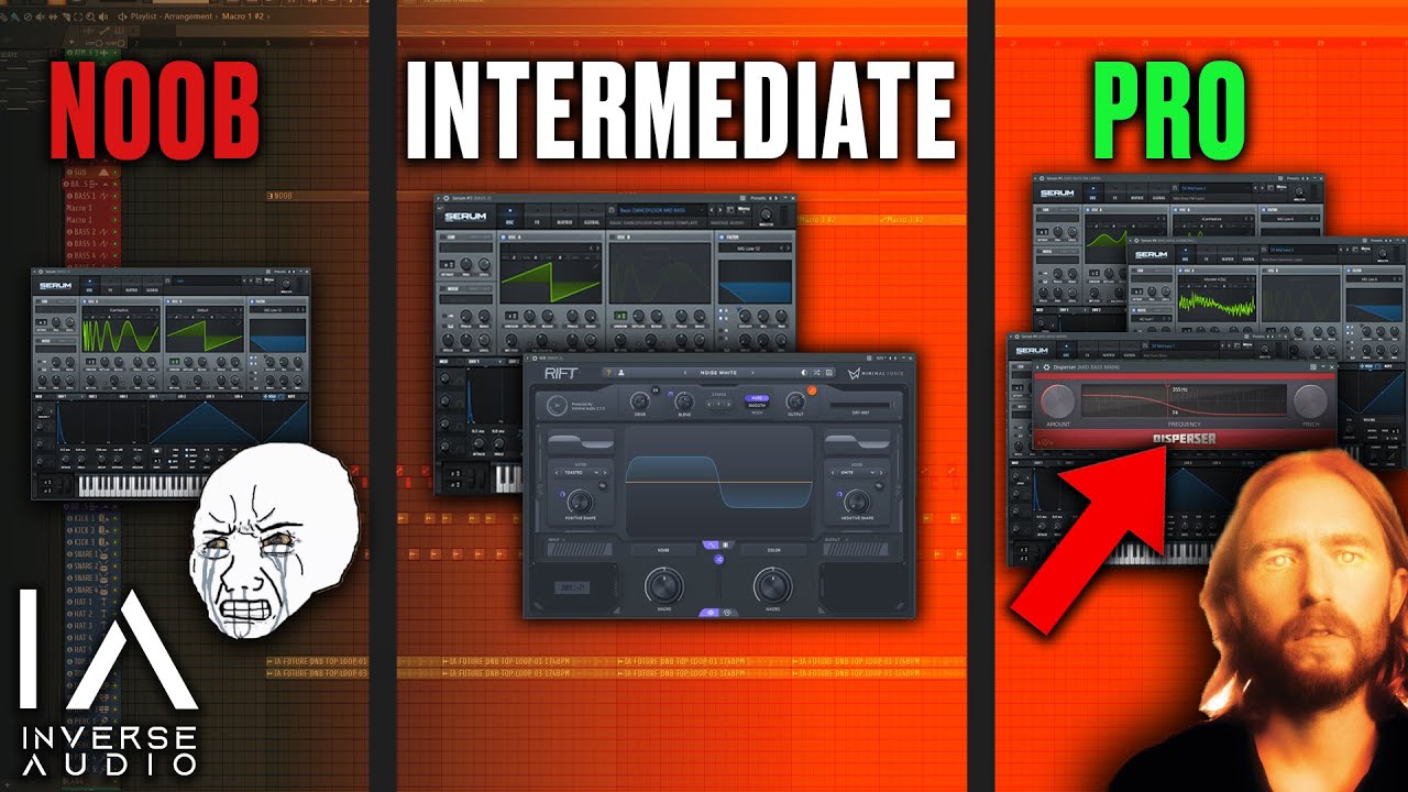 How to make Dancefloor DnB MID BASS like Sub Focus (Complete Guide) FL STUDIO 24