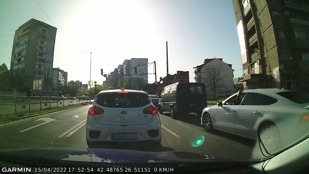 DRIVE #1895: Streets of Yambol (Jambol) (Bulgaria) (timelapse 4x) *Read Description*