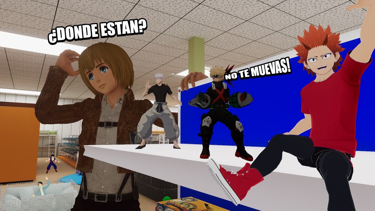 ESCONDIDAS EXTREMAS pero EN REALIDAD VIRTUAL en UN SUPER MERCADO | POV RENOOXX