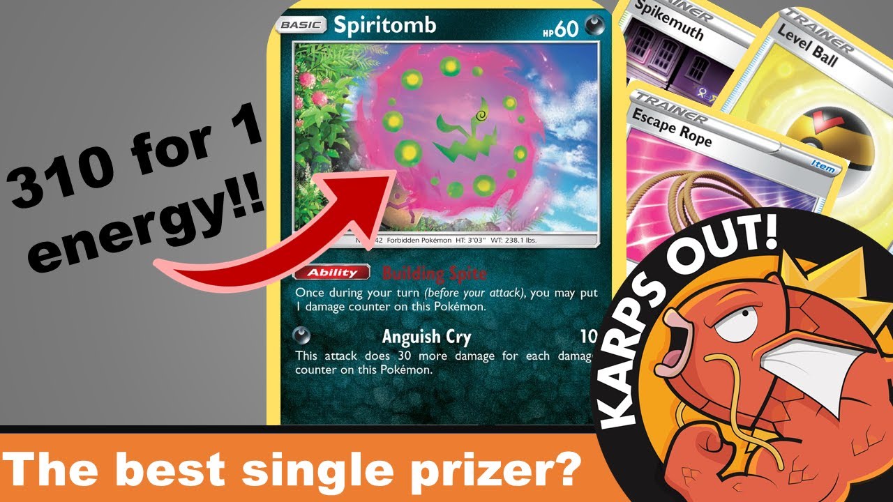 The best budget deck AND best single prizer!? Spiritomb for Battle Styles format | Pok&eacute;mon TCG