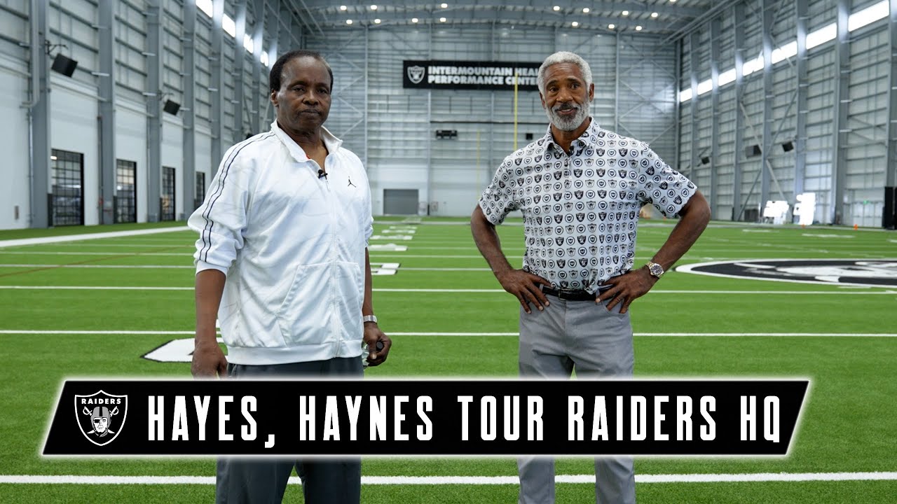 Lester Hayes and Mike Haynes Reunite to Tour Raiders HQ | NFL