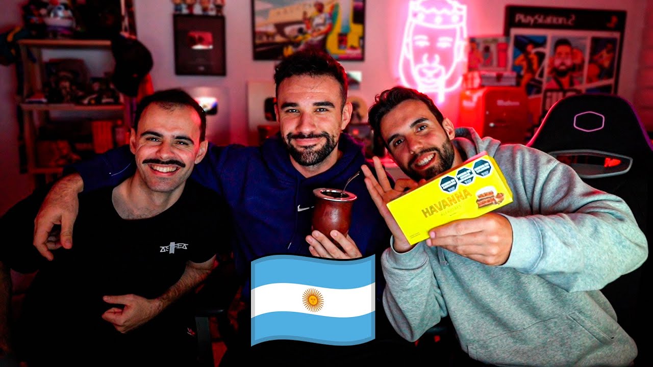 PROBANDO DULCES ARGENTINOS 🧉 ft. Andrés y Marcos
