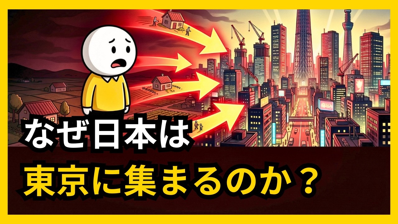 なぜ日本では東京一極集中が止まらないのか？