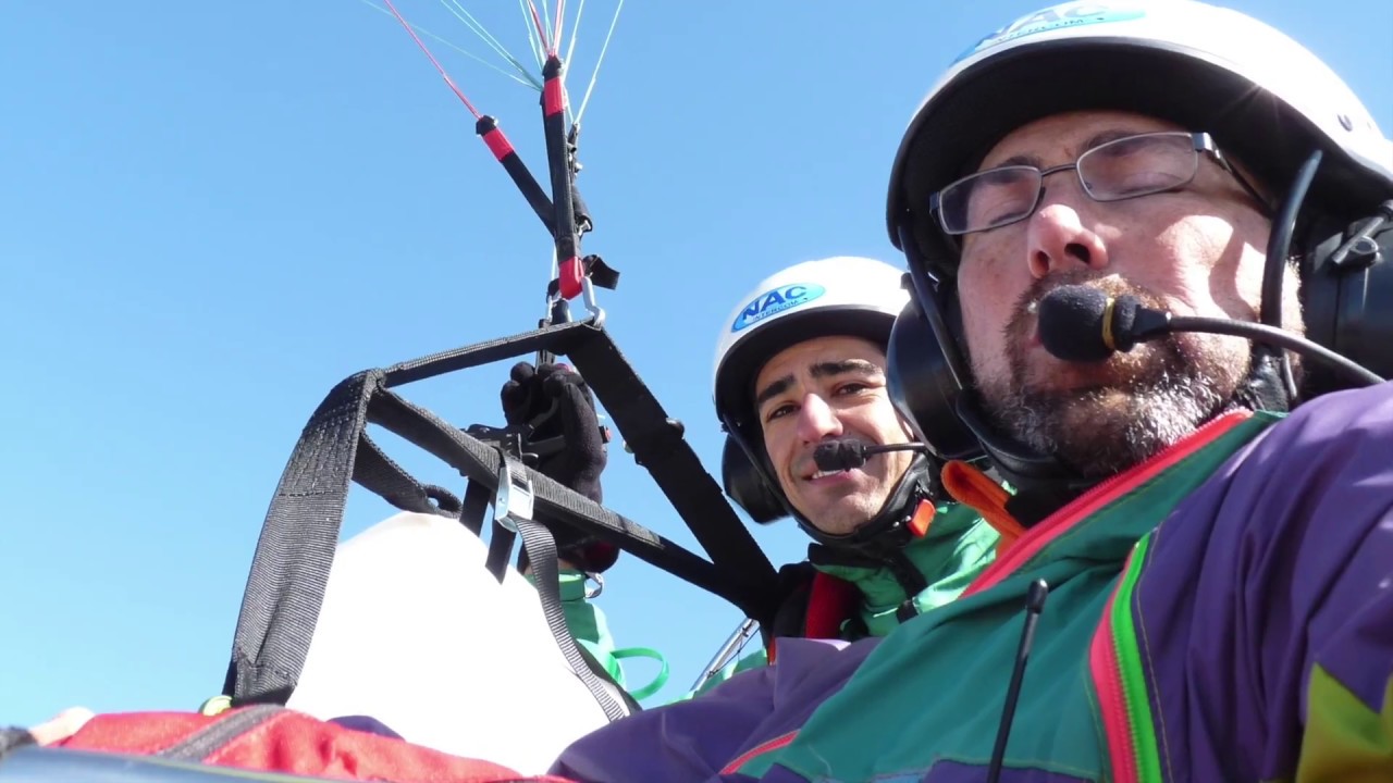 RECORD DISTANCIA PARAMOTOR BIPLAZA DESPEGUE A PIE