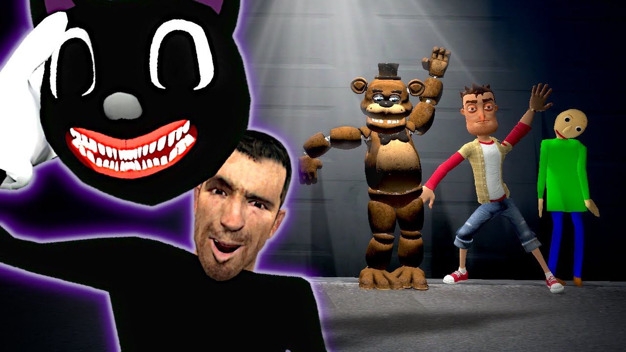 CARTOON CAT ATE ME & I BECAME HIM! - Garry's Mod Gameplay - Gmod Hide and Seek