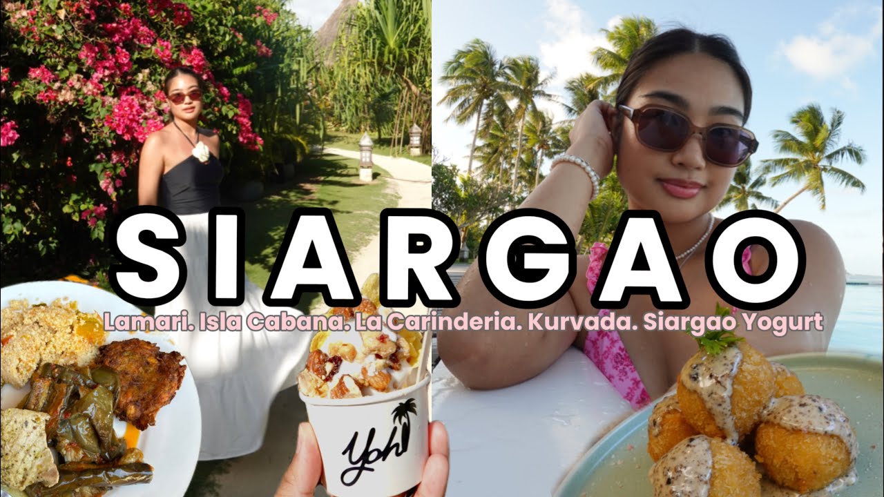 Episode 2: Staying at Isla Cabana,Kurvada & La Carinderia, Siargao Philippines | Katrinavdg