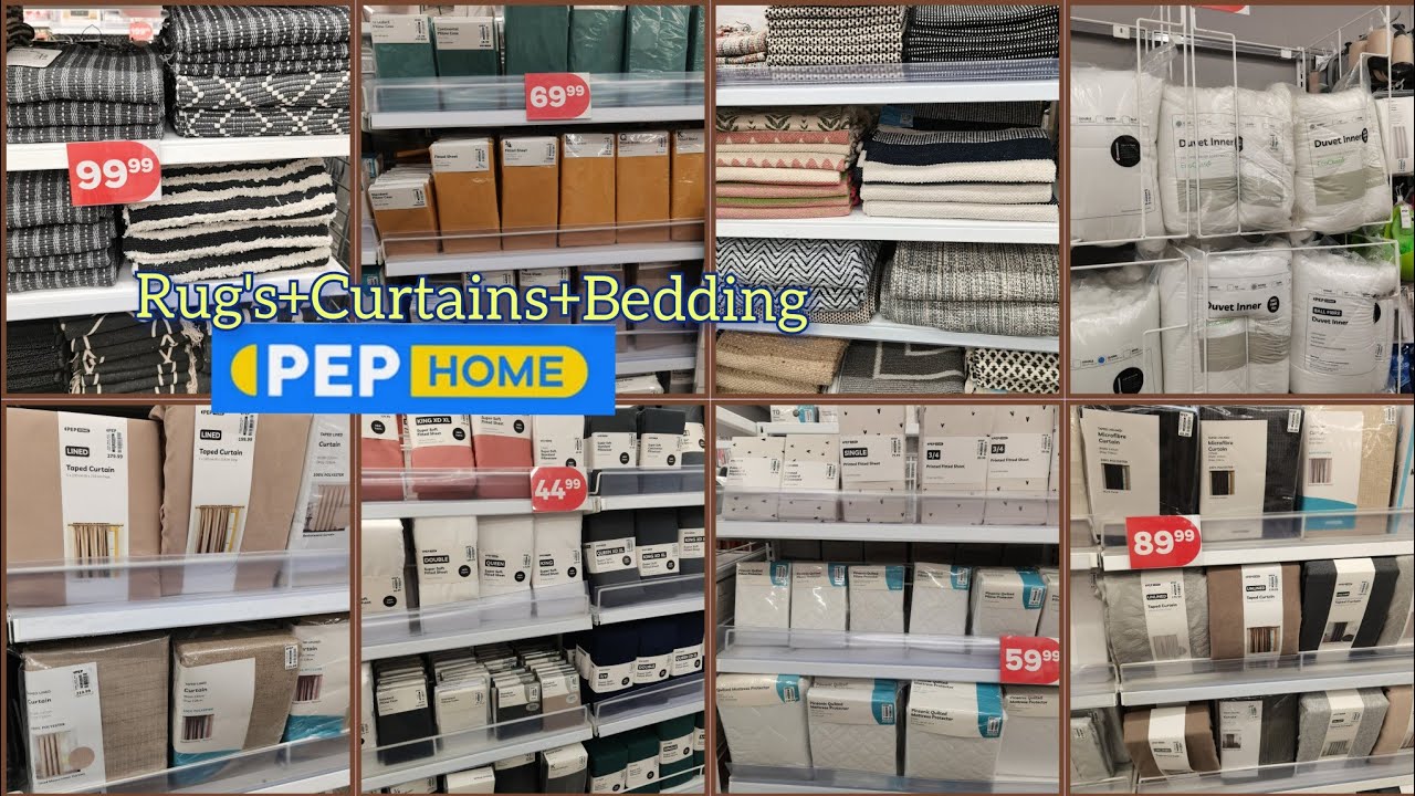 PEP HOME || BEDDING || CURTAINS || RUG'S || SHEETS || DUVET INNER #pephome #bedding #curtains #rug