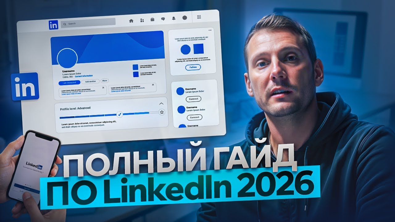 Cамый Полный ГАЙД по LinkedIn в 2026. Как Заполнить и Оптимизировать Профиль