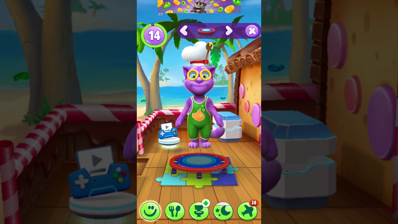 Talking Tom - Marat&oacute;n de Cortos I (Episodios 6)