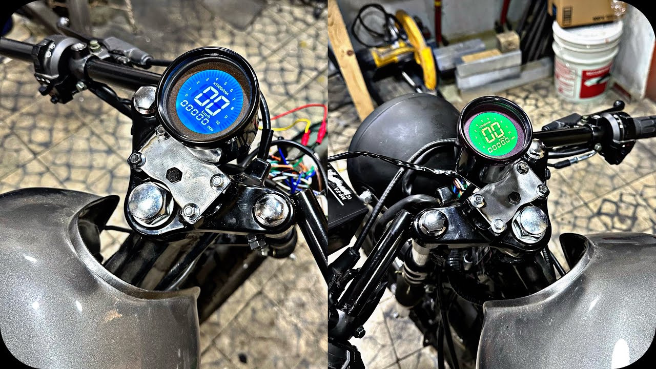 Como instalar tu Velocímetro Digital bien fácil! 😱 | Italika FT150 Grafito Cafe Racer 🏍️