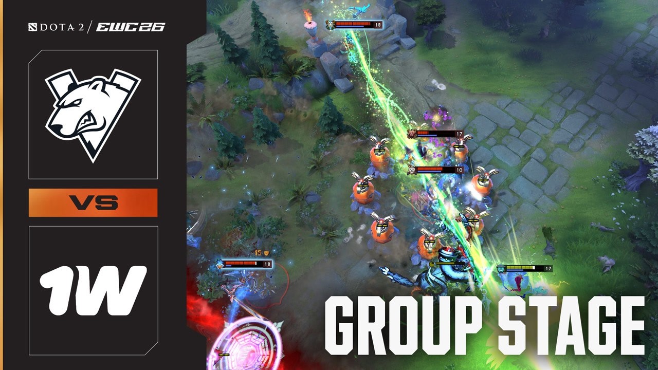 VIRTUS.PRO kontra 1W TEAM | Dota 2 na EWC 26 &ndash; Faza grupowa &ndash; NAJLEPSZE MOMENTY